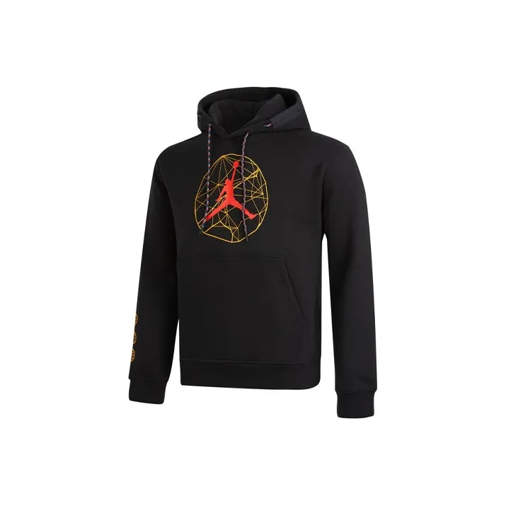 Джордан Черный Мужской Свитшот