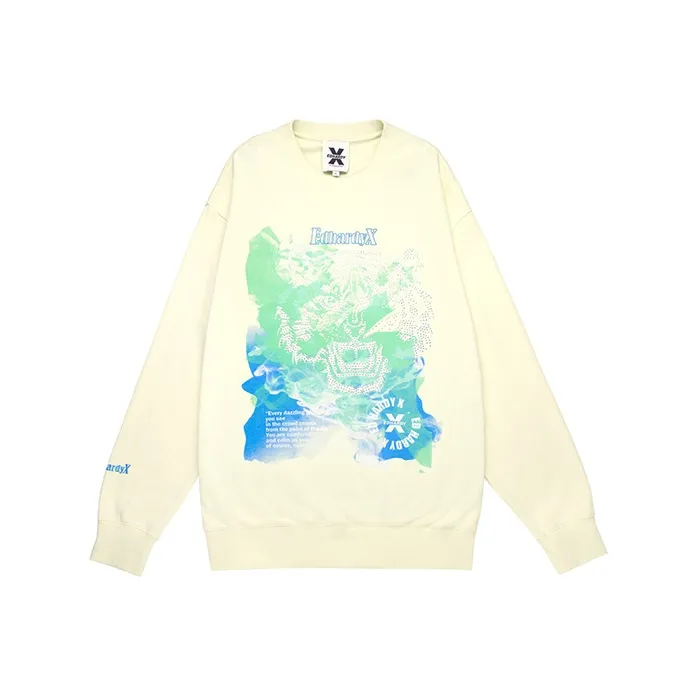 ED HARDY X Экрю Унисекс Свитшоты