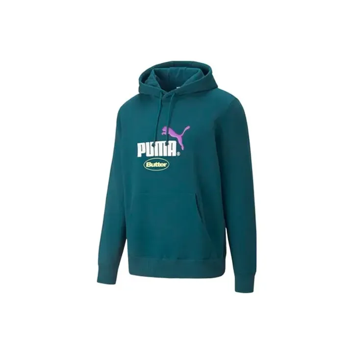 PUMA X BUTTER GOODS Толстовка Унисекс Озерный зеленый