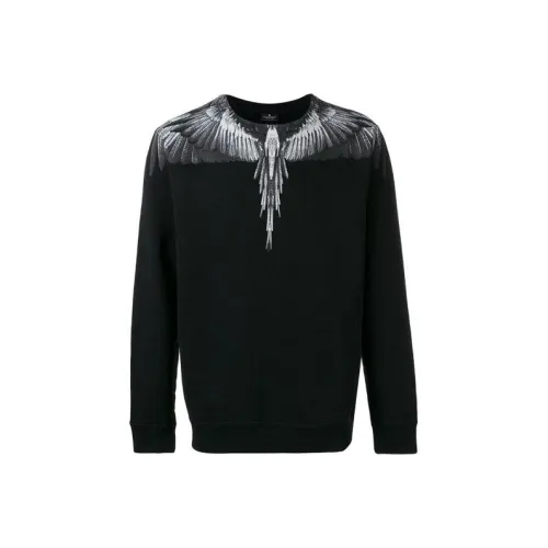 marcelo burlon Черный Мужские Свитшоты
