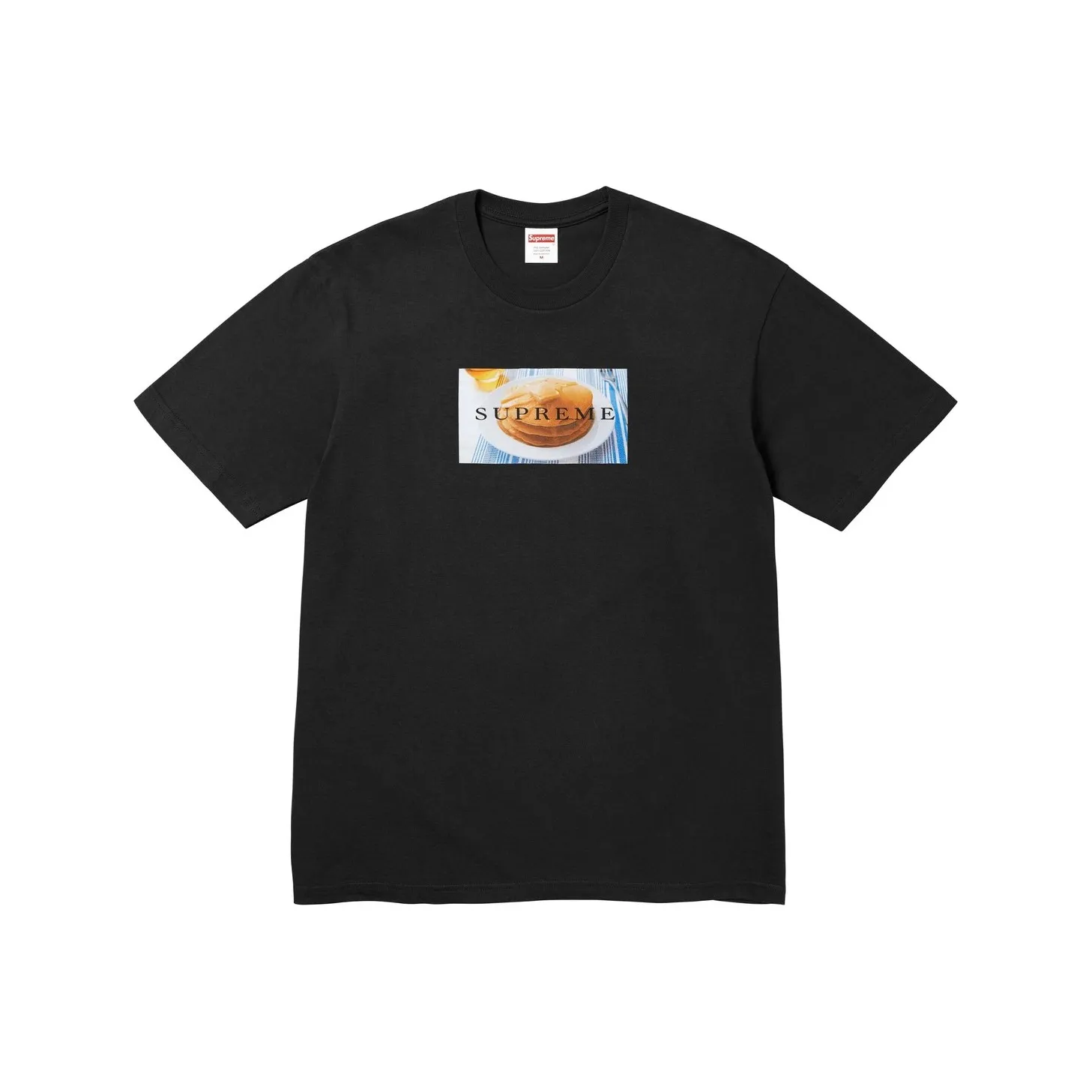 Supreme SS25 WEEK1 Pancakes Tee T-Shirt Унисекс