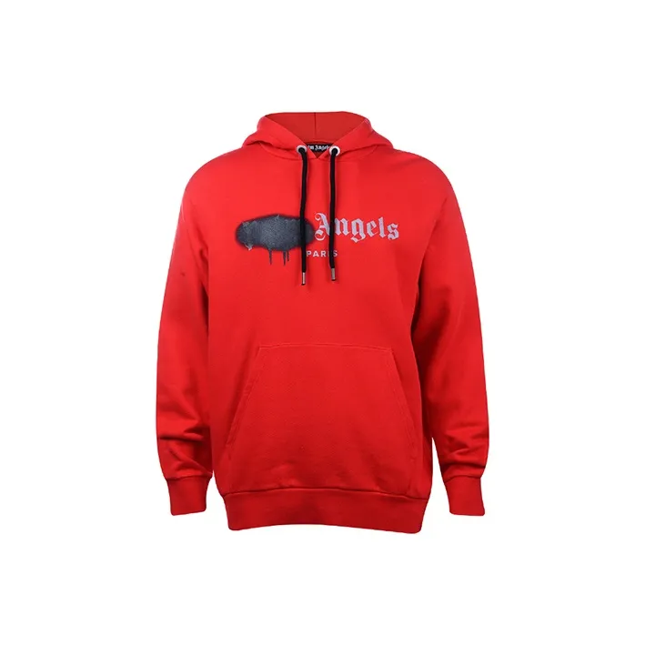 PALM ANGELS Red Men's Sweatshirts PALM ANGELS Красный Мужские Толстовки