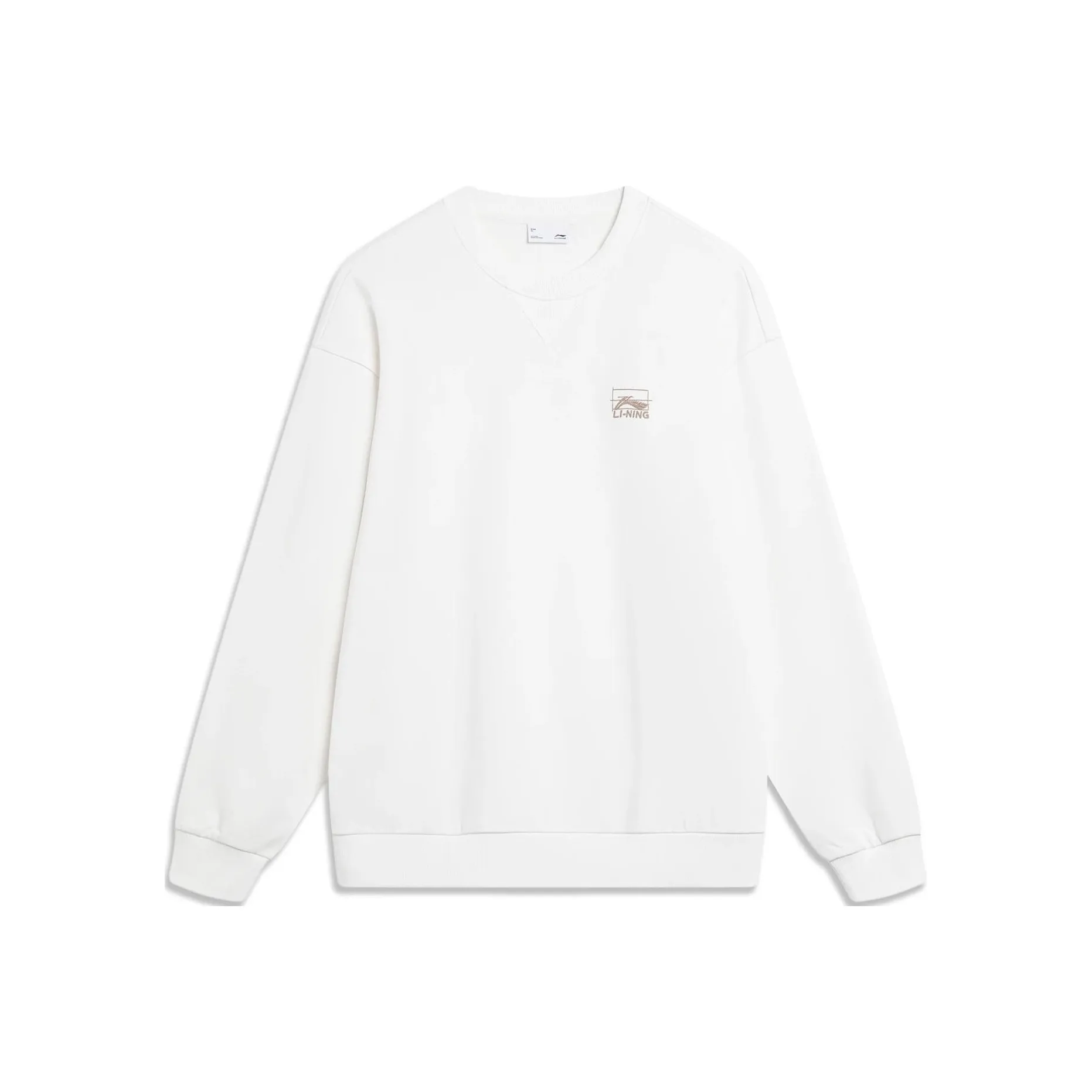 LiNing Sports Fashion Collection Sweatshirt Unisex Ivory