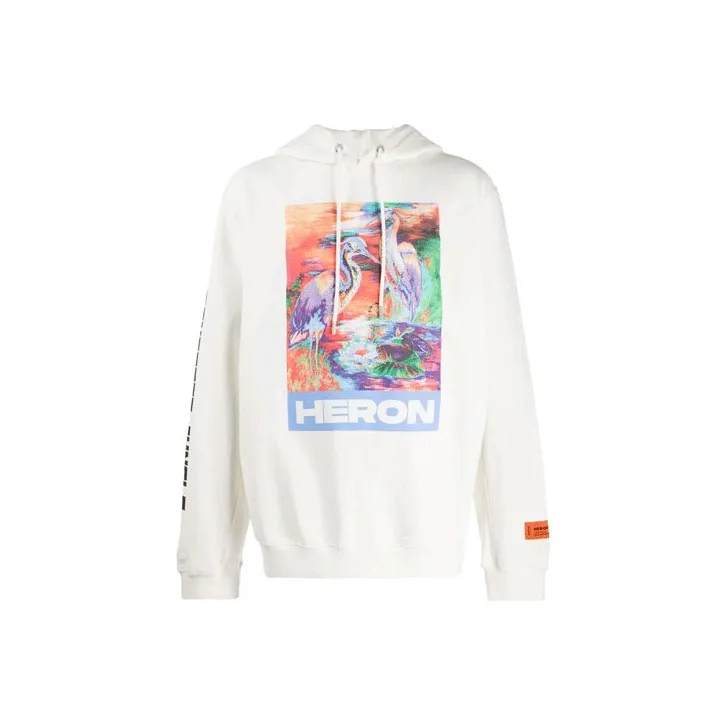 HERON PRESTON Sweatshirts Men's White