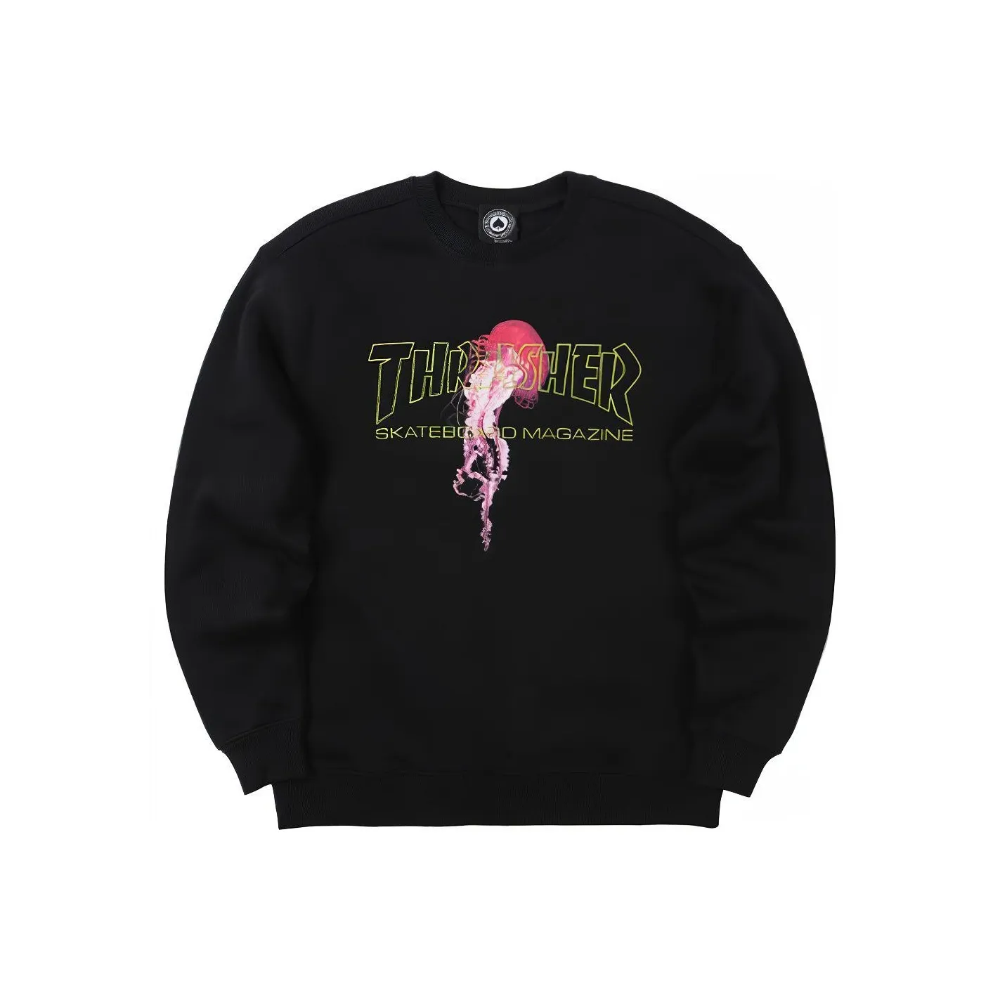 Thrasher Черный Унисекс Свитшоты