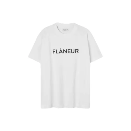 Flaneur Homme Белый Мужские Рубашки