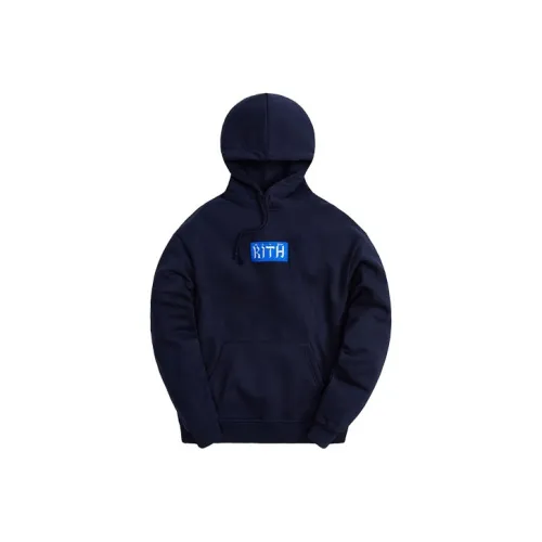 Kith Темно-синий Мужские Свитшоты