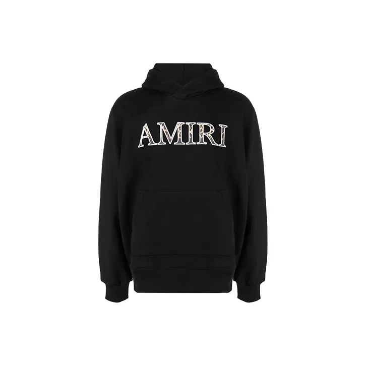 AMIRI Leopard Applique Hoodie