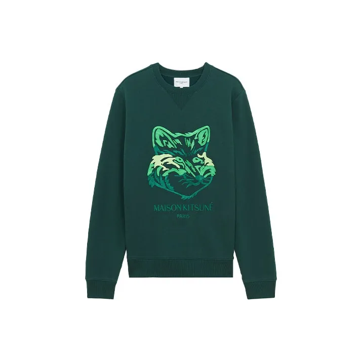 Maison Kitsune Sweatshirts Men's Green