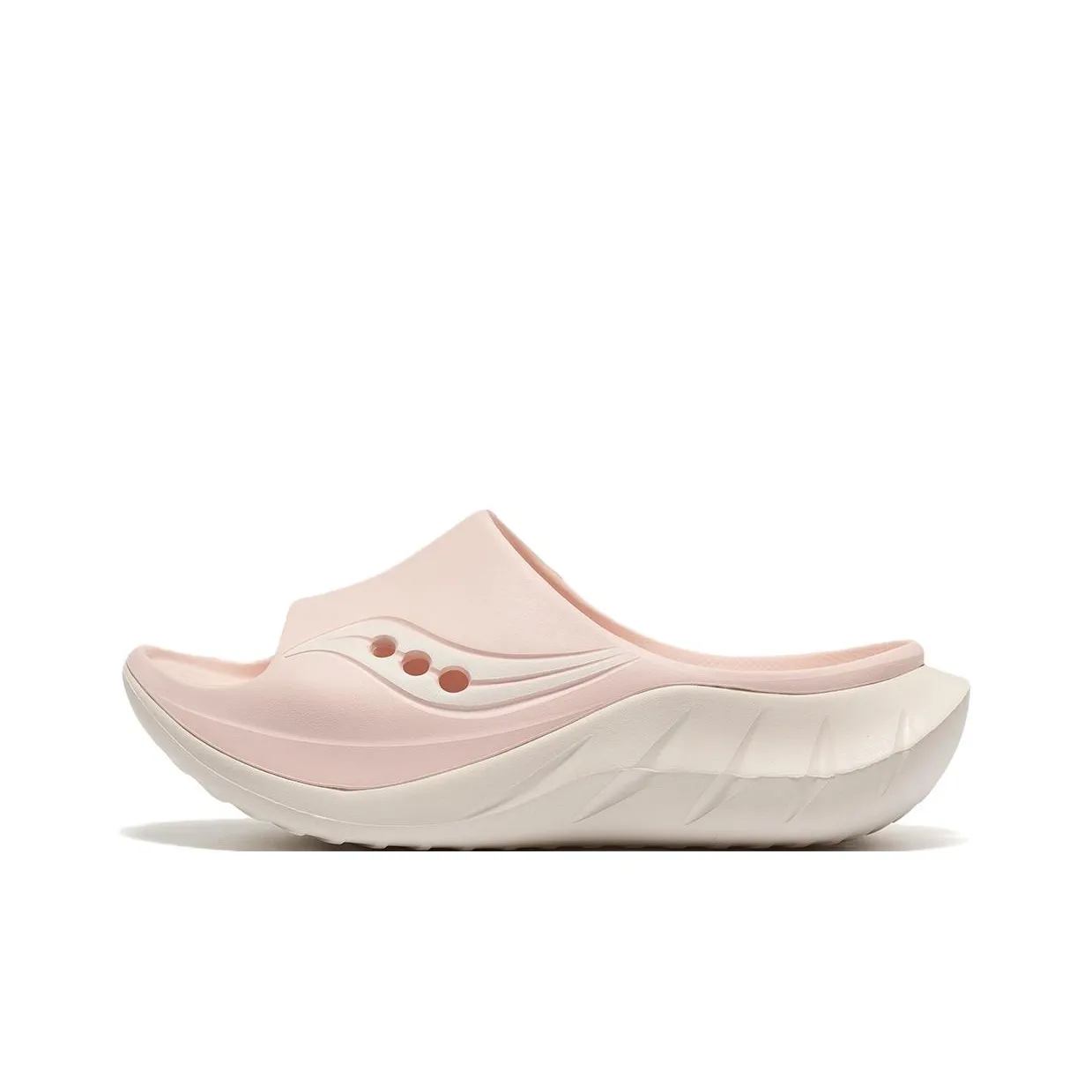 Saucony Cradle Baby Cradles 2 Slip Resistant Abrasion Resistant Slide Slippers Unisex Pink