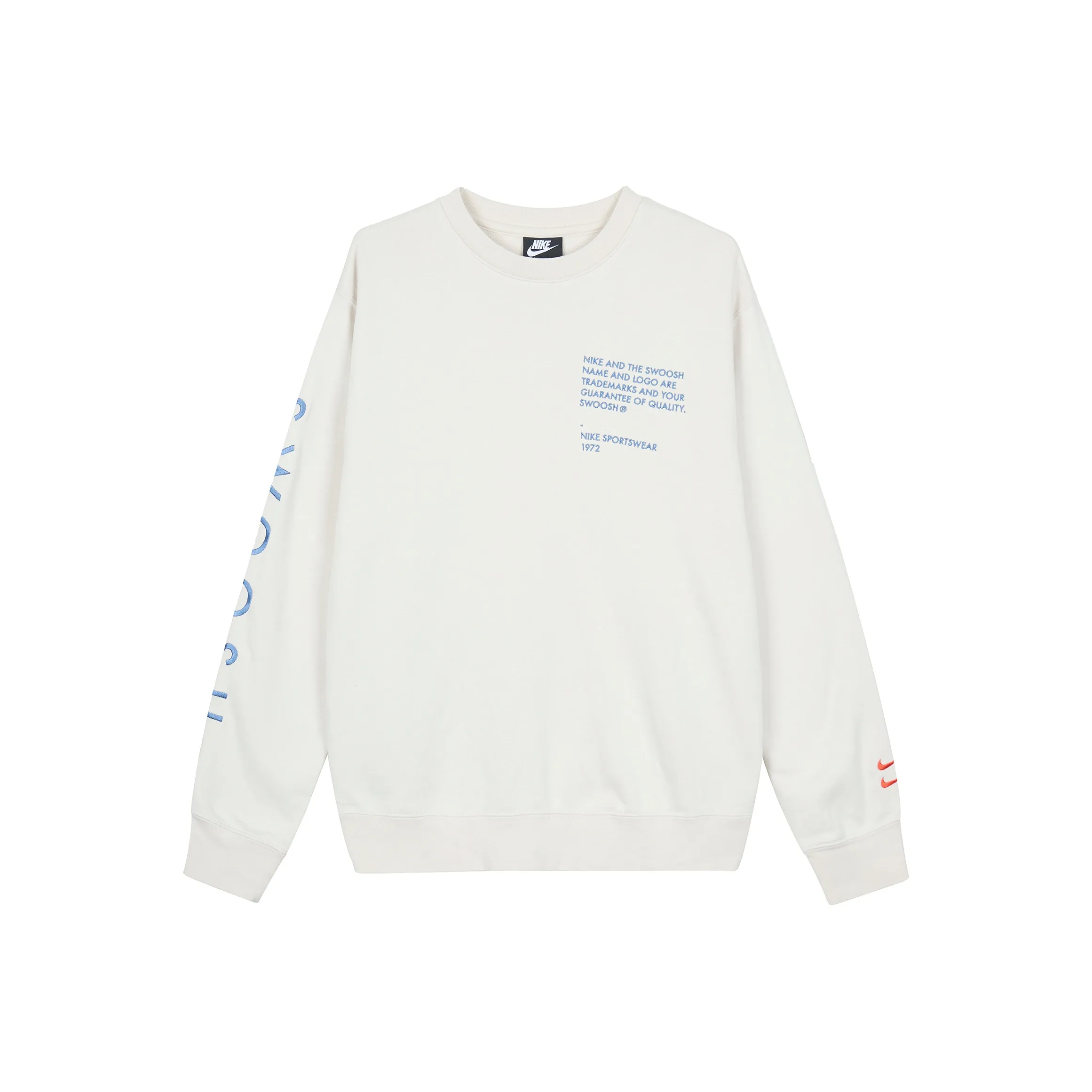 NIKE Белый Унисекс Свитшоты