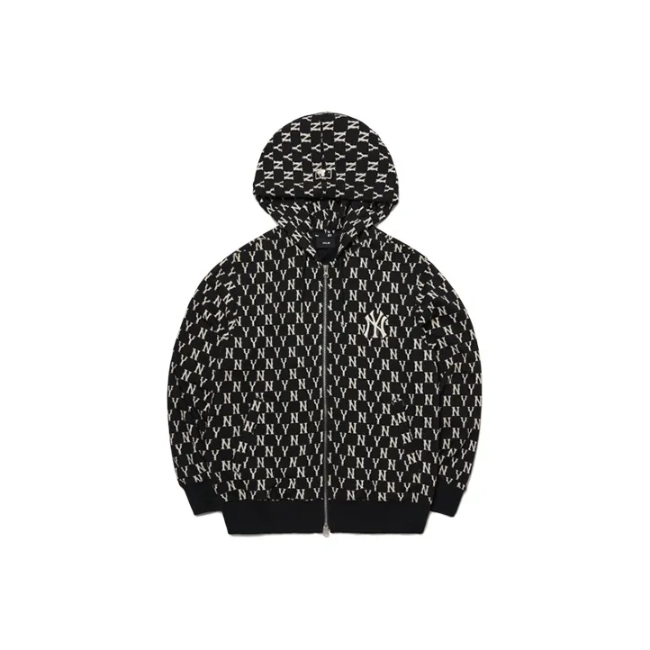 Mlb Base Logo Свитшот Осенний Унисекс Черный