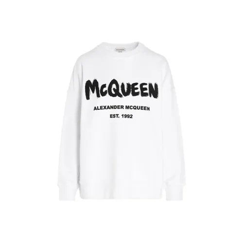 Alexander McQueen Белый Мужские Свитшоты