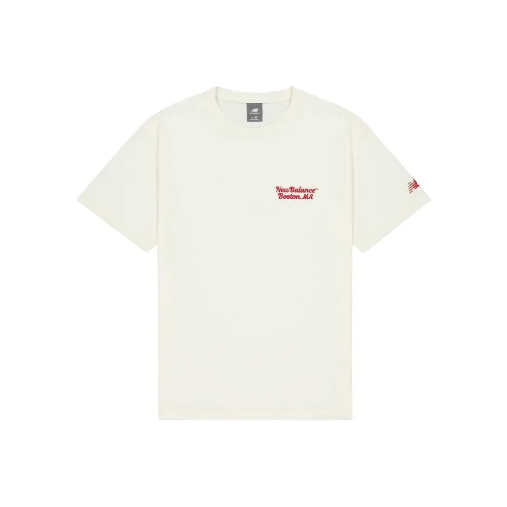 New Balance T-Shirt Мужской Белый