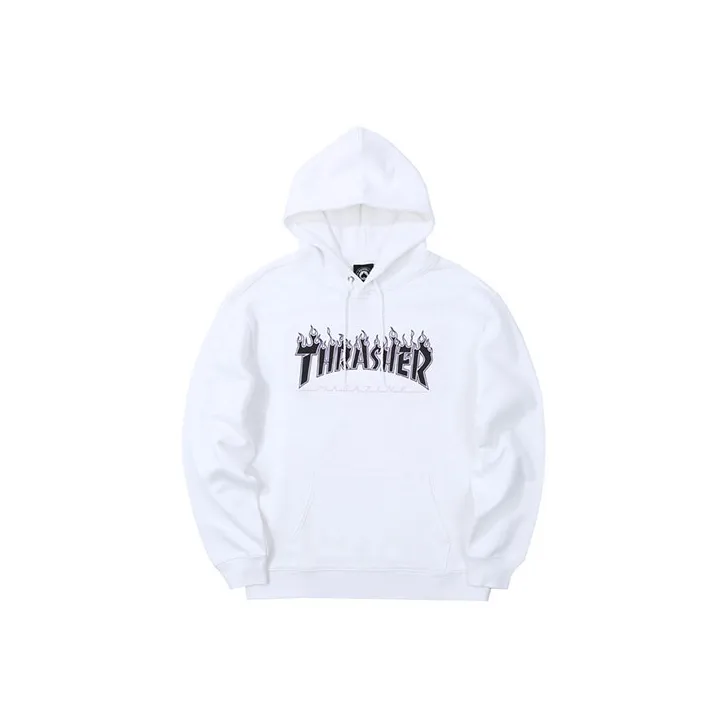 Thrasher Sweatshirts Unisex White