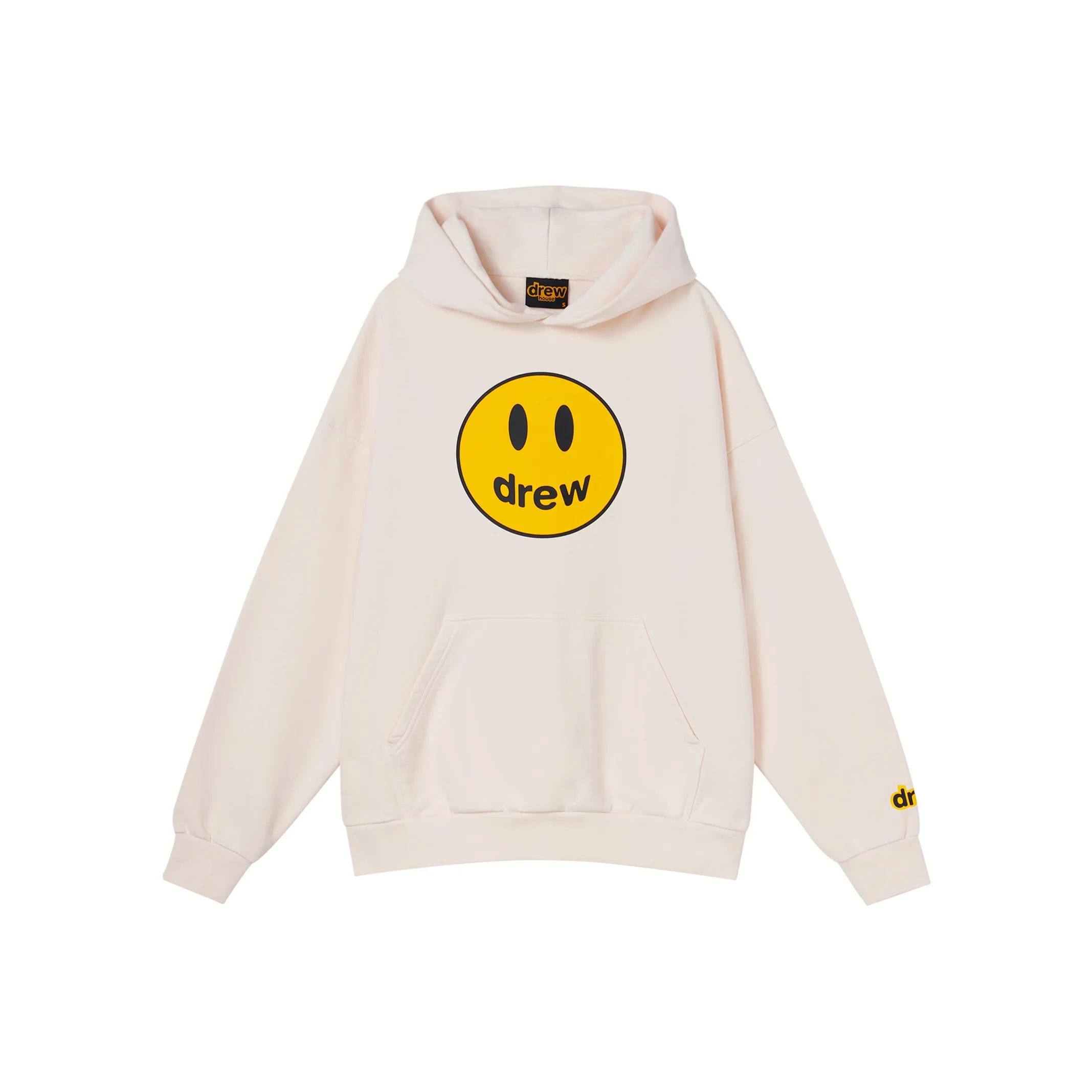 Drew House Smiley Collection Sweatshirt Unisex Milk White
