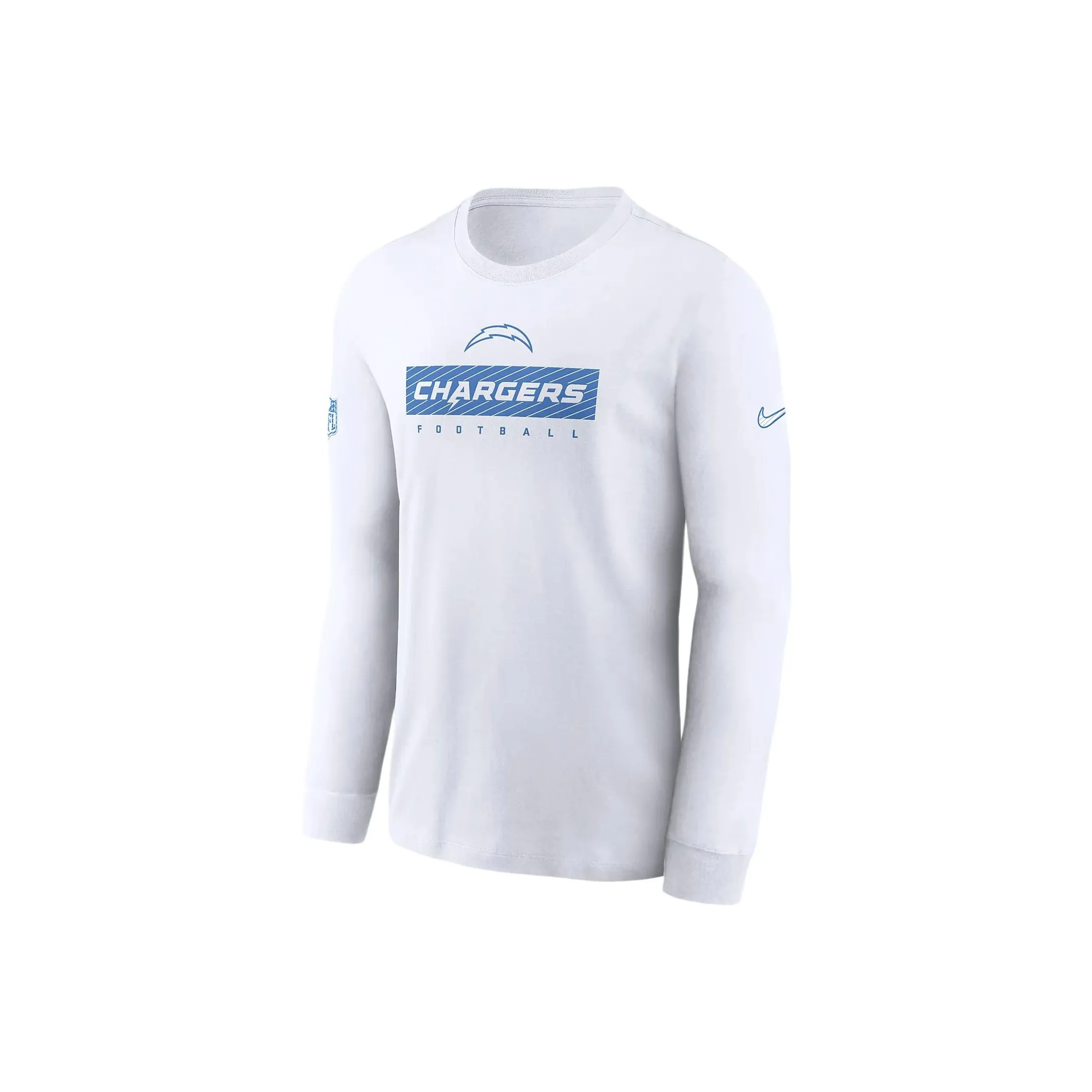 Nike Los Angeles Chargers Sideline Team Issue Men's Nike Dri FIT Nfl Long Sleeve T Shirt