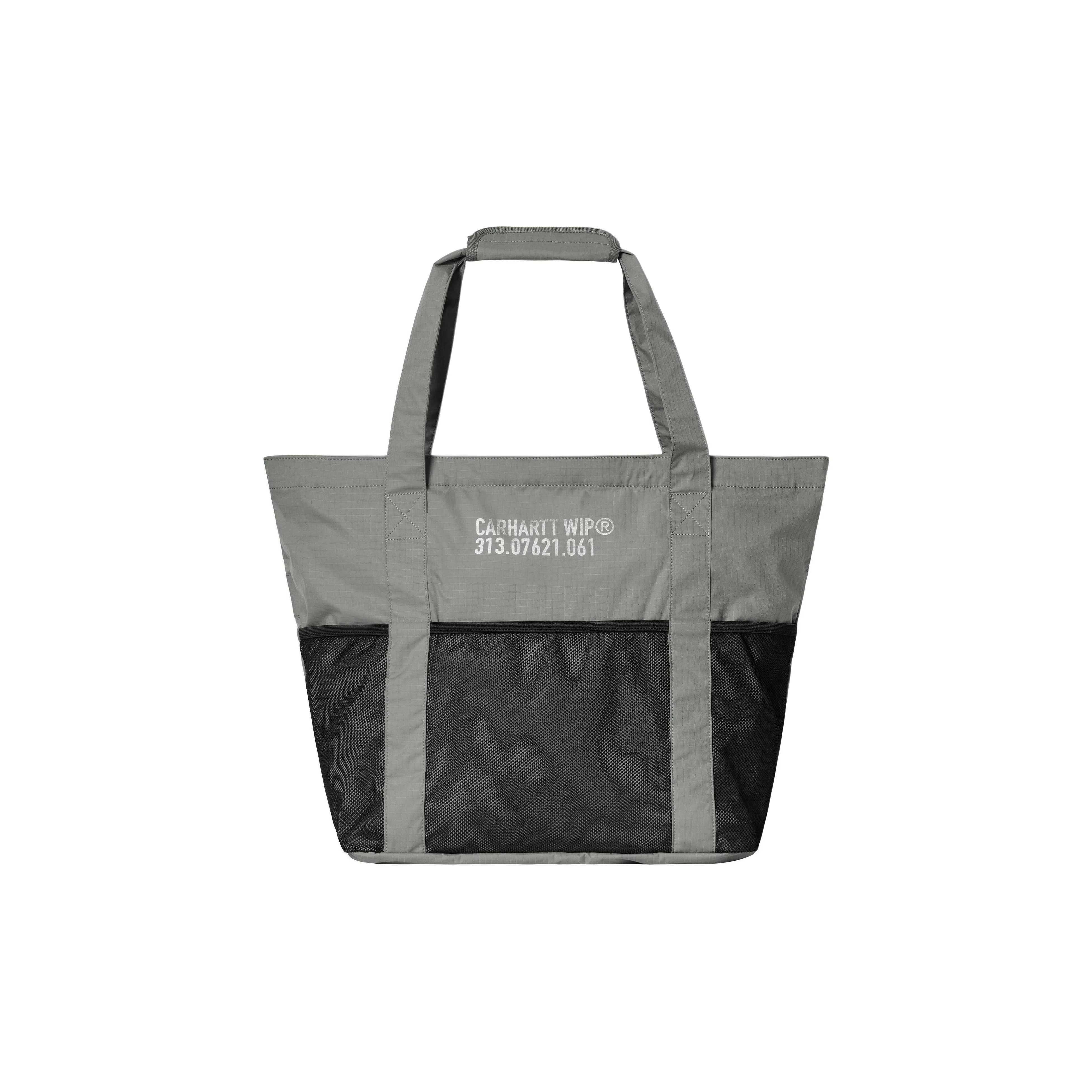 Carhartt WIP Polyester Tote Bag, Shopping Bag, Handbag Regular Unisex Gray