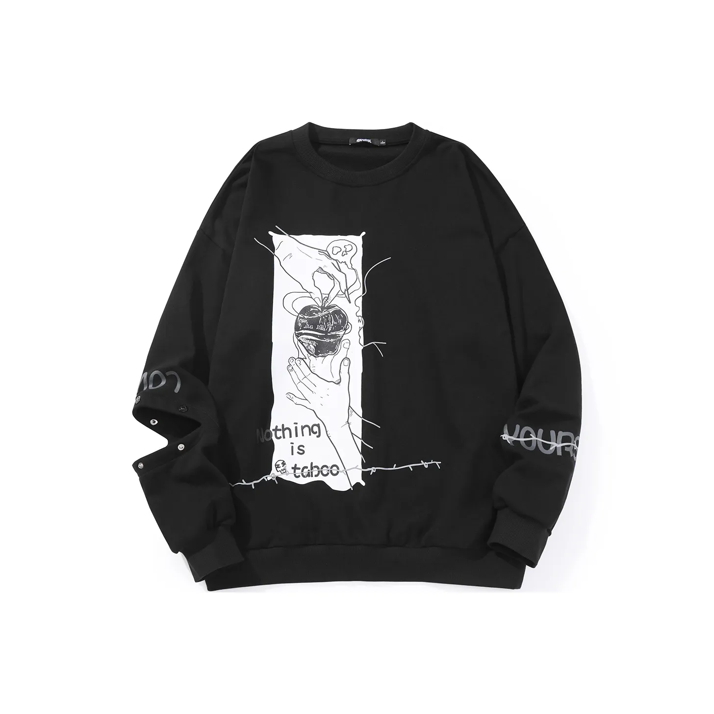 GENANX Черный Унисекс Свитшоты