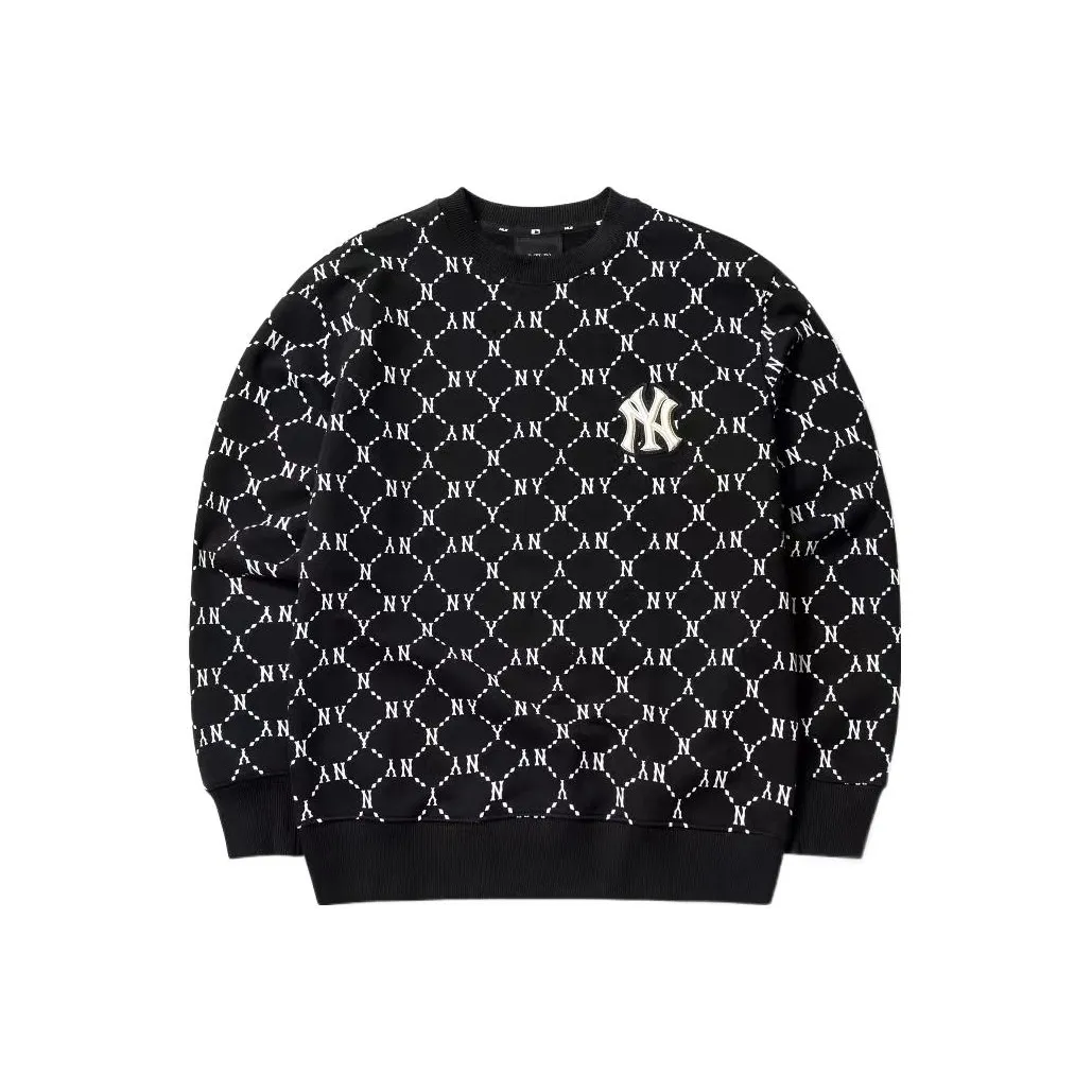 MLB Толстовка Осенний Унисекс Черный