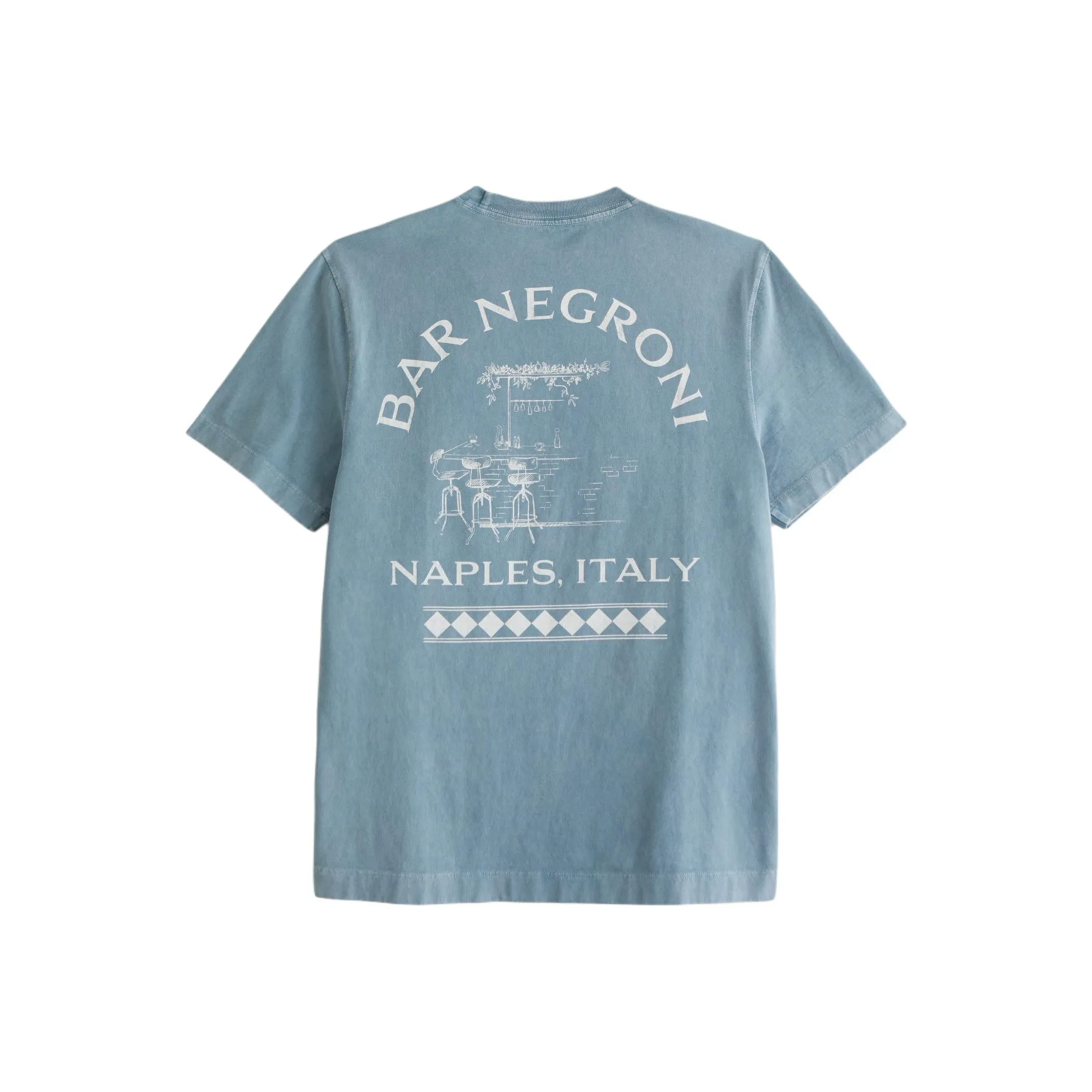 Abercrombie＆Fitch T Shirt Men's Sea Blue