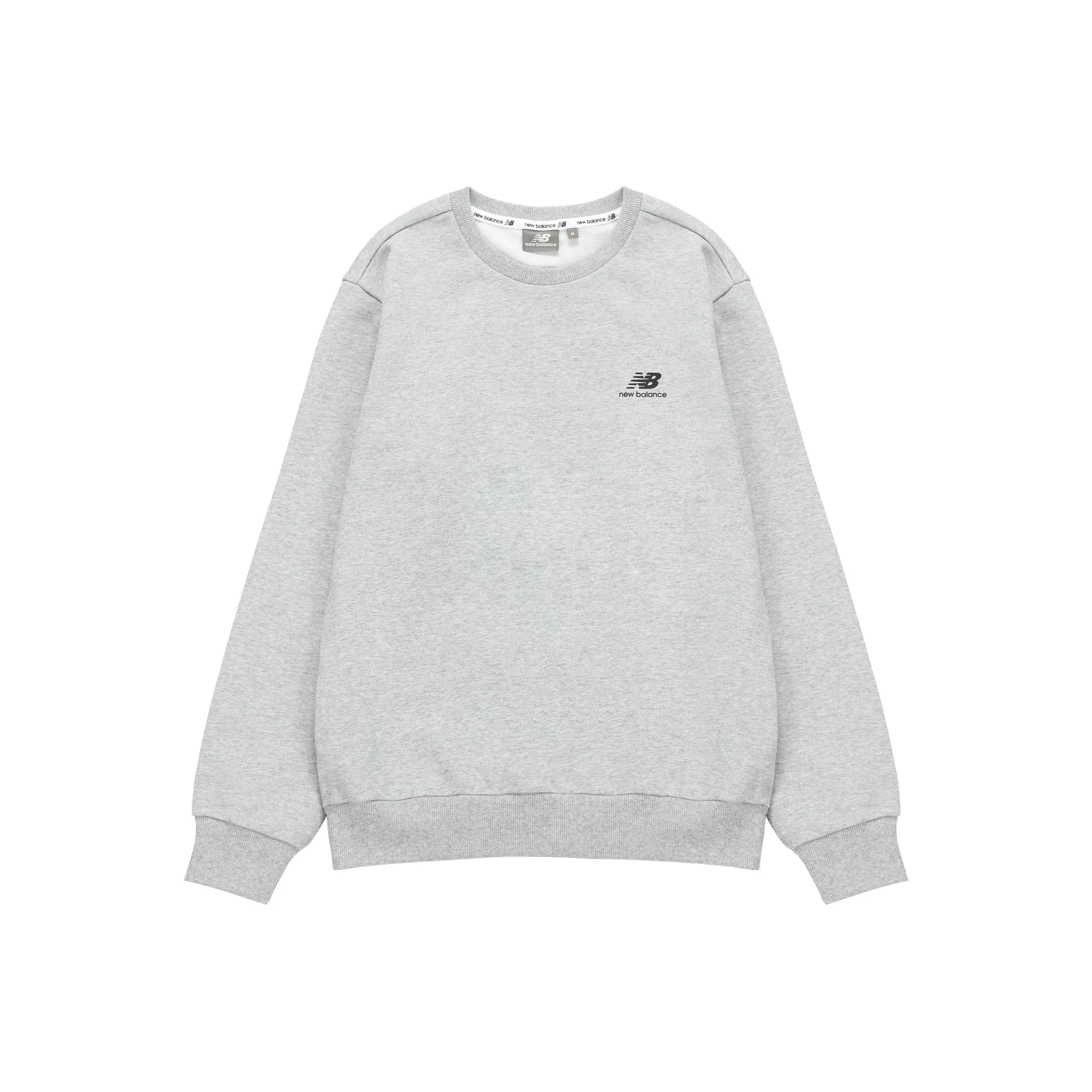 New Balance Светло-серый Унисекс Свитшоты