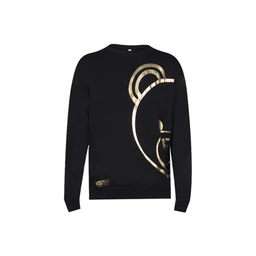 MOSCHINO Черный Мужские Свитшоты