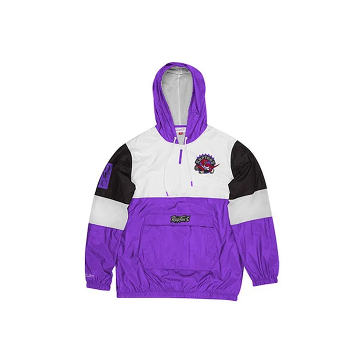 Mitchell Ness Белый фиолетовый Унисекс Свитшоты