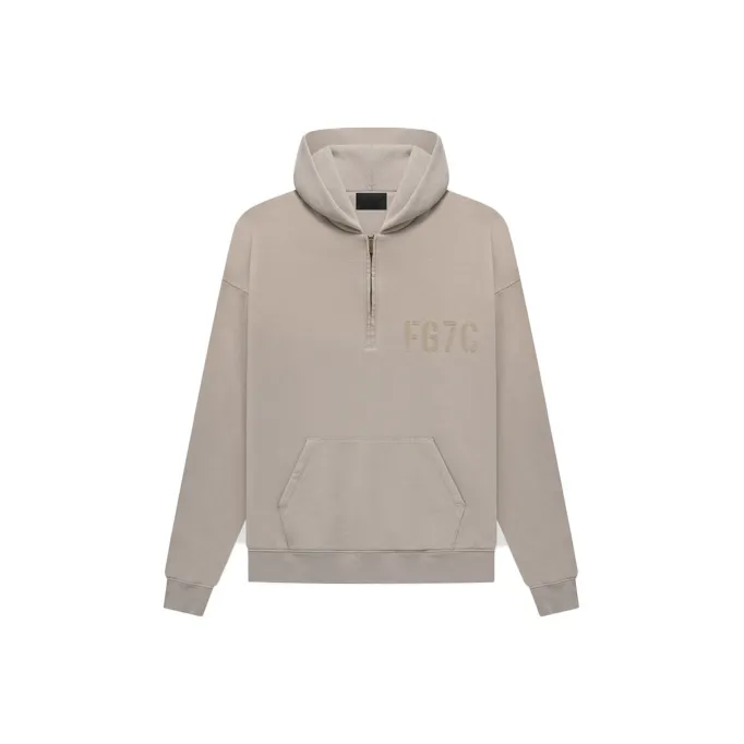 Fear Of God Seventh Collection Long Sleeve Half Zip Hoodie