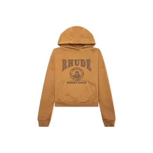 Rhude Верблюжий Мужские Свитшоты