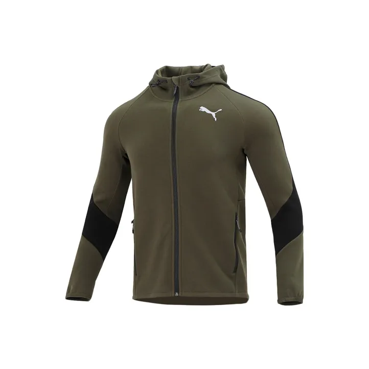 PUMA Зеленый Мужской Свитшот