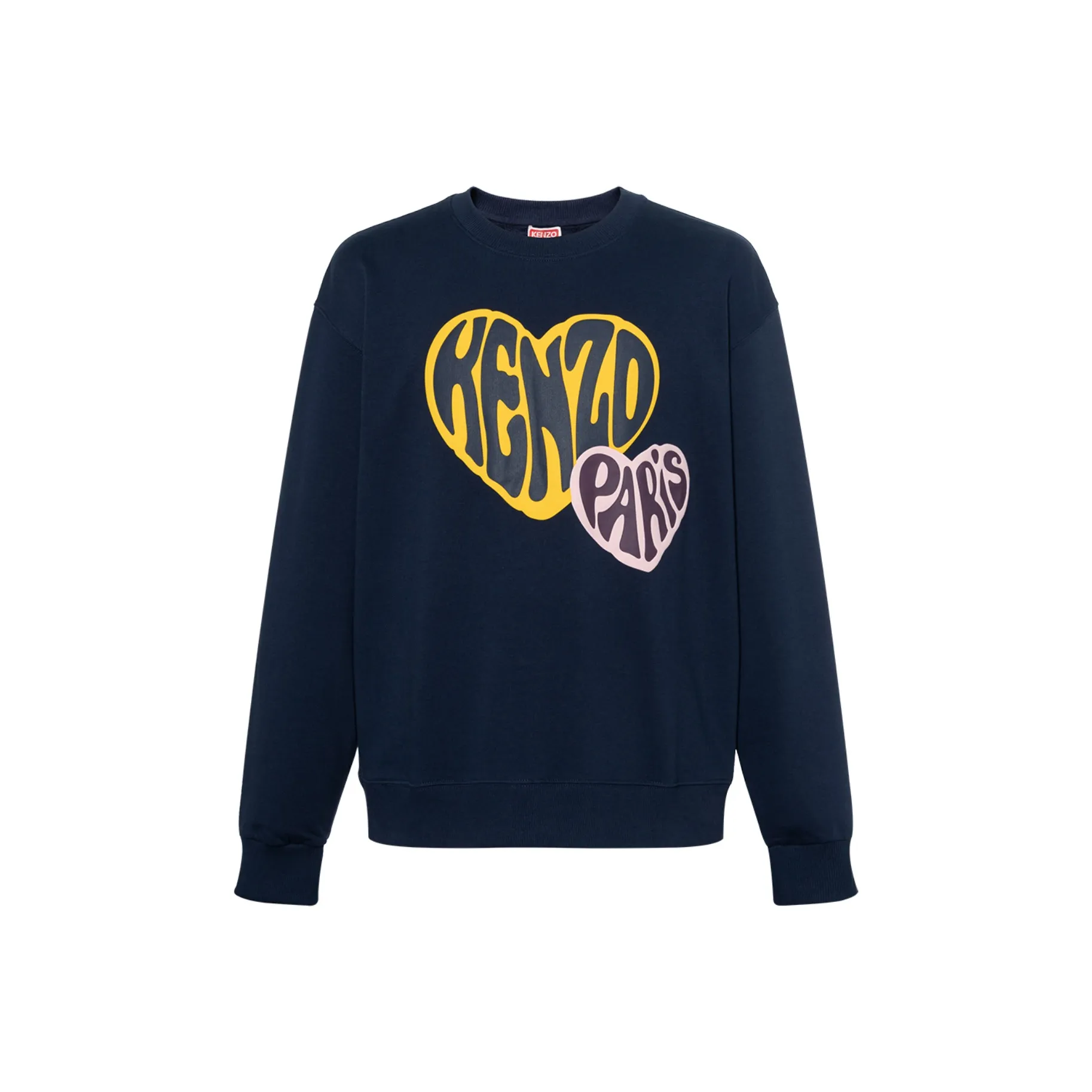 KENZO Logo Printed Long Sleeved T Shirt