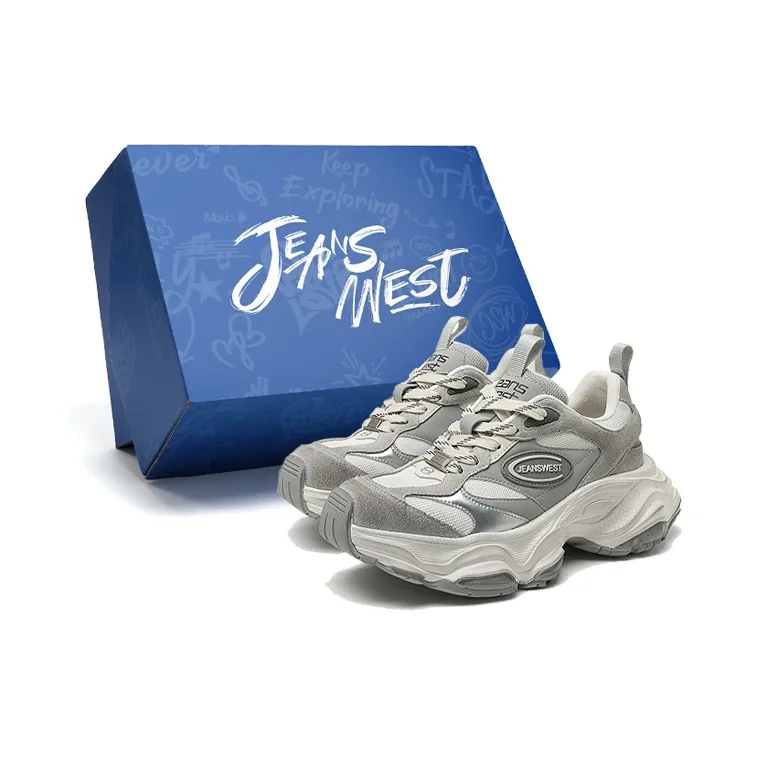 JEANSWEST Толстая подошва Низкие кеды Женские