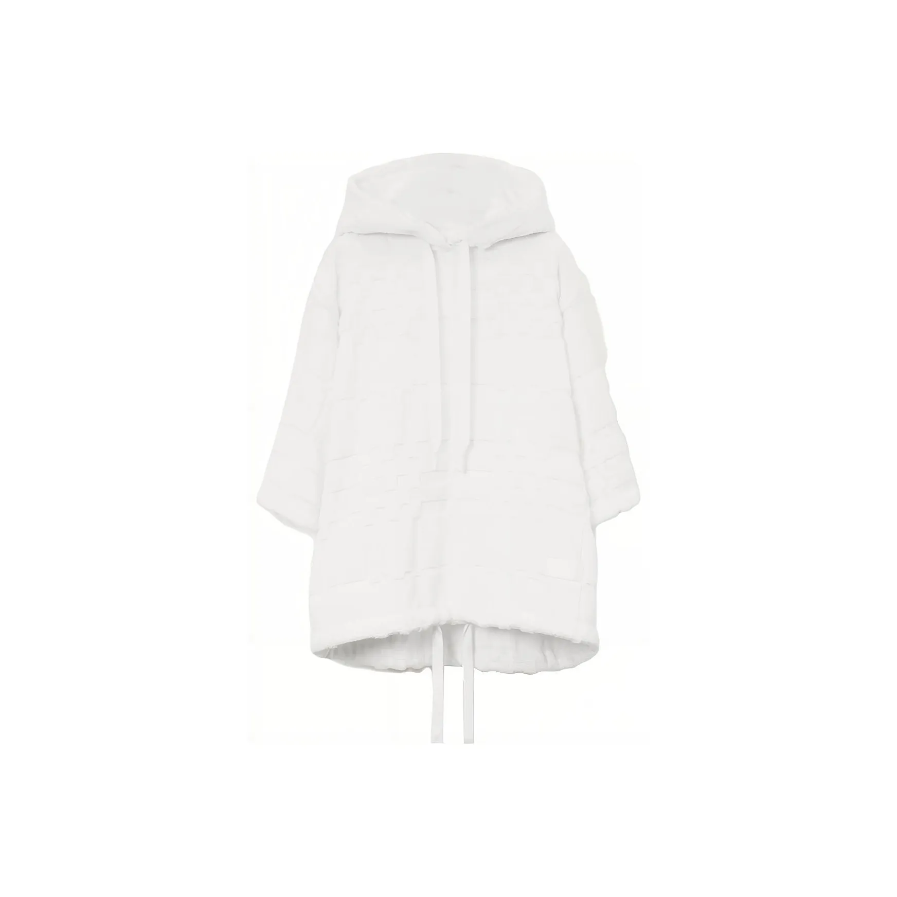 Burberry Towelling Check Short Sleeve Hoodie