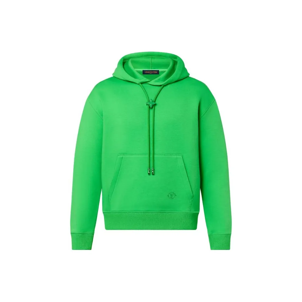 LOUIS VUITTON Monogram Flower Stopper Cotton Hoodie