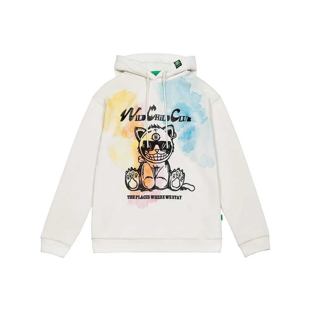 JRs Белый Унисекс Свитшоты