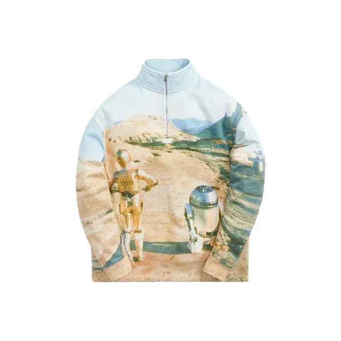 KITH X Star Wars Droids Quarter Zip - POIZON
