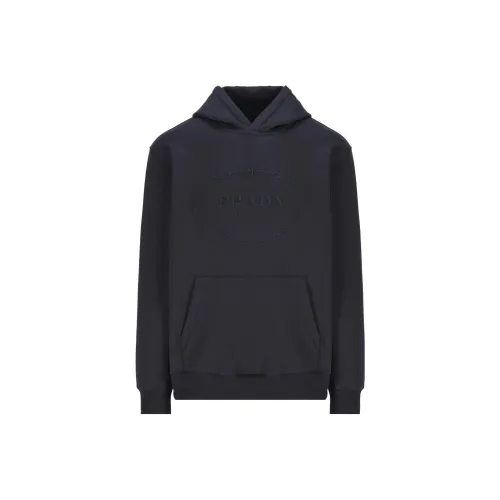PRADA Blue Мужские Толстовки