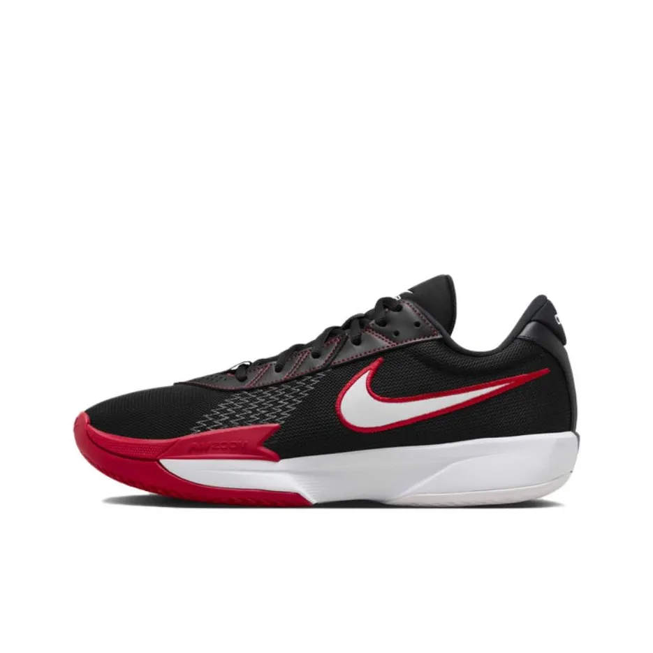 Nike Air Zoom г.T. Cut ACADEMY Slip Resistant Abrasion Resistant Низкий Топ Баскетбольные кроссовки Мужской Черный белый