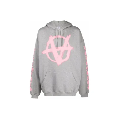 Vetements Серый Унисекс Свитшоты