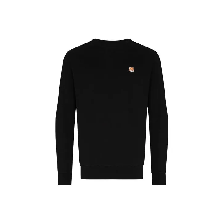 Maison Kitsune Мужские черные свитшоты