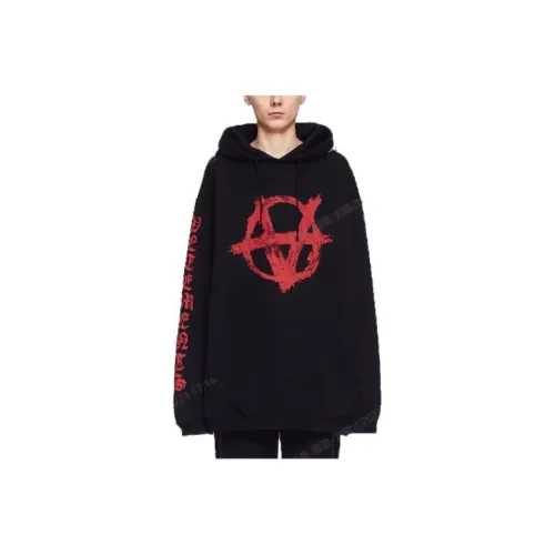 Vetements Черный Мужские Свитшоты