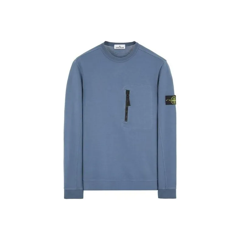 STONE ISLAND Свитшот Мужской Синий