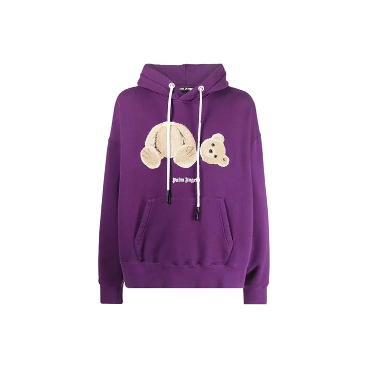 PALM ANGELS Свитшот Мужской Фиолетовый