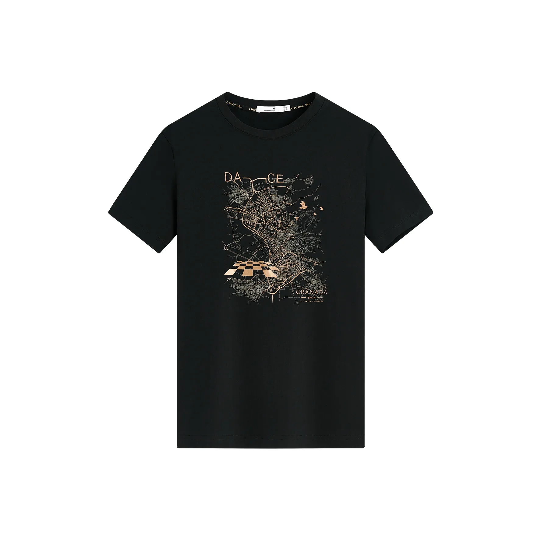 Dance with Wolves T-Shirt Мужской Черный