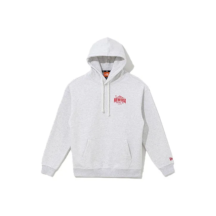 New Era Серый Белый Унисекс Свитшоты