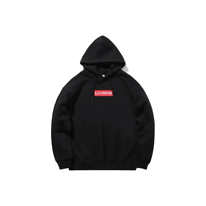 LiNing Sports Fashion Collection Sweatshirt Unisex Black
