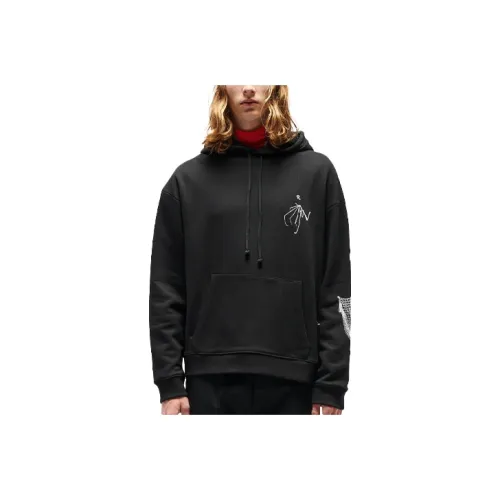 RAF SIMONS Черный Мужские Свитшоты