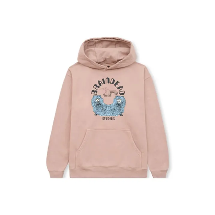 Brain Dead Sweatshirts Men's Nude Pink