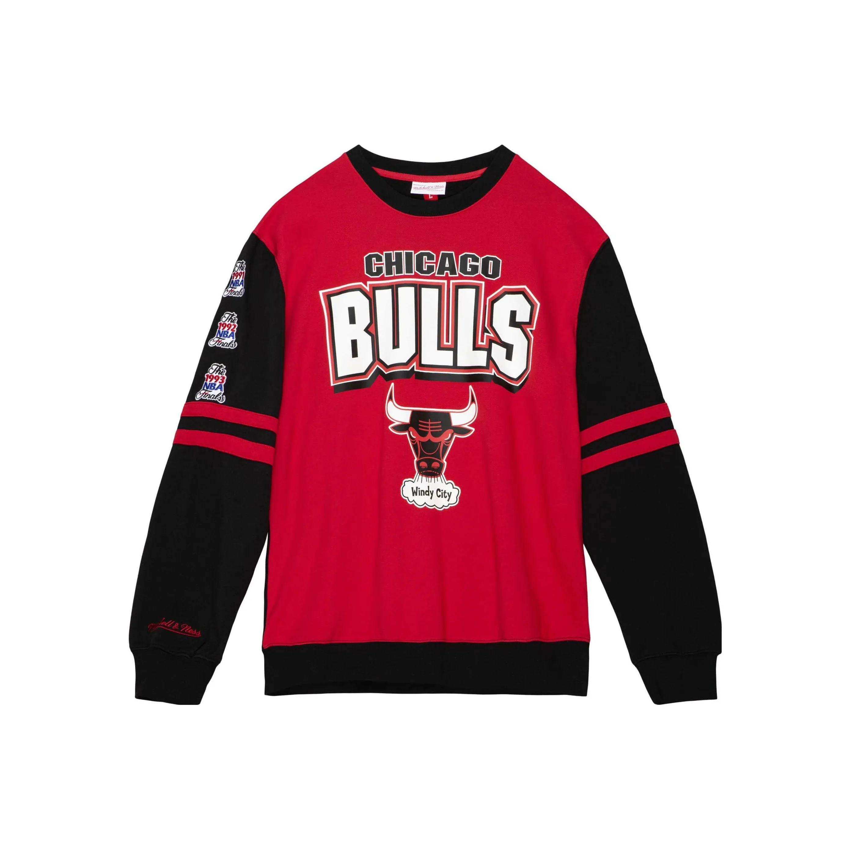 Mitchell & Ness All Over Crew 2.0 'NBA Chicago Bulls' Sweatshirt